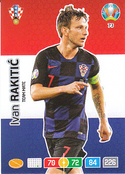 Ivan Rakitic Croatia Panini UEFA EURO 2020#073